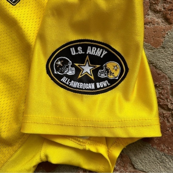 Army Football Adidas Game Uniform Jersey 3XL Mama #75 yellow, black, silver - Picture 6 of 15